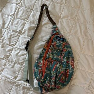Colorful Patterned Kavu Sling Bag